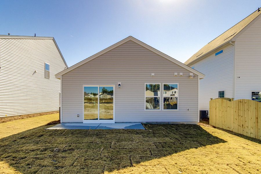Exterior details and patio area of a home in Bluefield, Lexington (Image 16). Exterior details and patio area of a home in Bluefield, Lexington (Image 16).