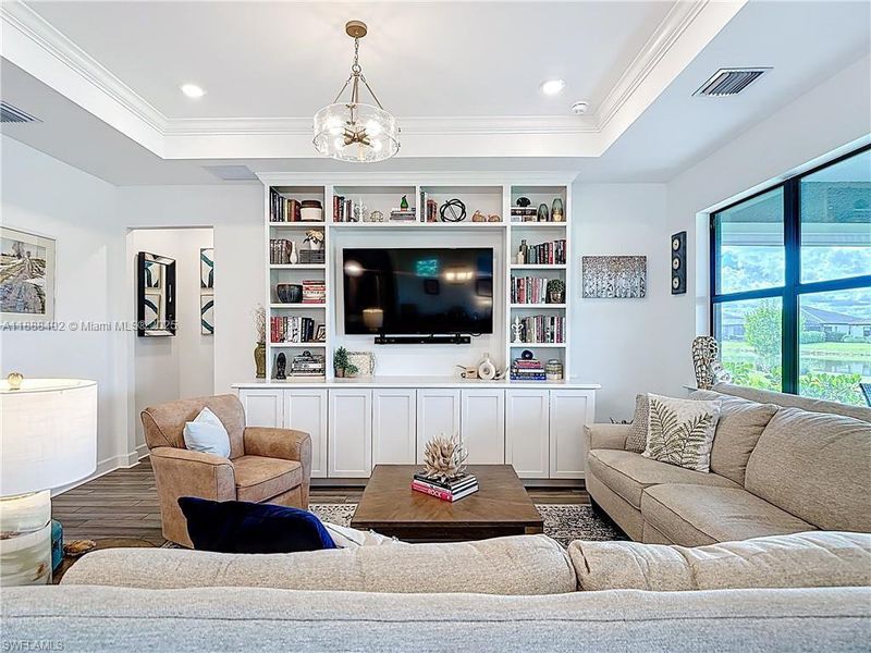 Furnished interior view inside a new home in , Ave Maria (Image 6). Furnished interior view inside a new home in , Ave Maria (Image 6).