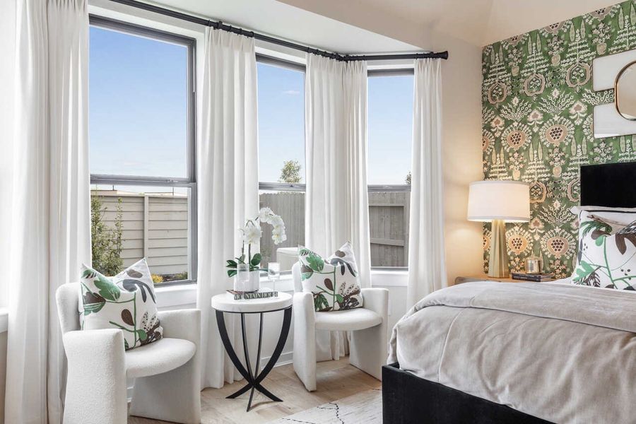 Representative Primary Bedroom - some options shown