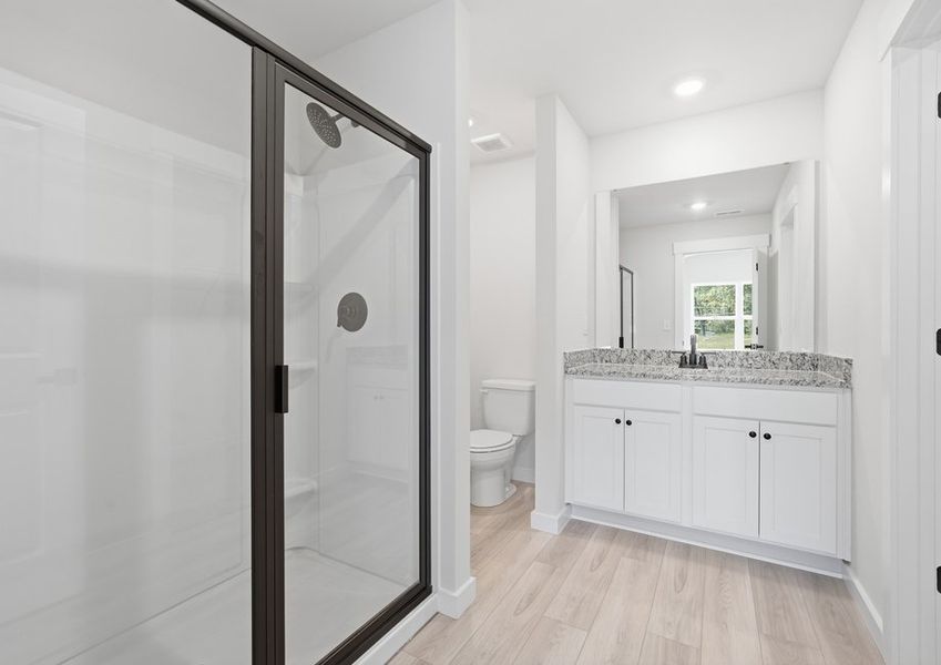 Master bathroom