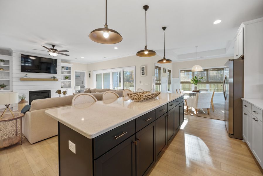 Representative furnished interior of a home built from the Ashton by Bill Clark Homes in Osprey Landing, Southport (Image 33). Representative furnished interior of a home built from the Ashton by Bill Clark Homes in Osprey Landing, Southport (Image 33).