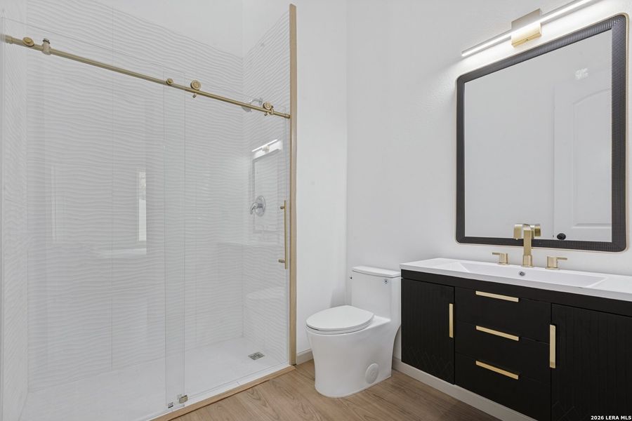 Furnished interior view inside a new home in , Von Ormy (Image 4).