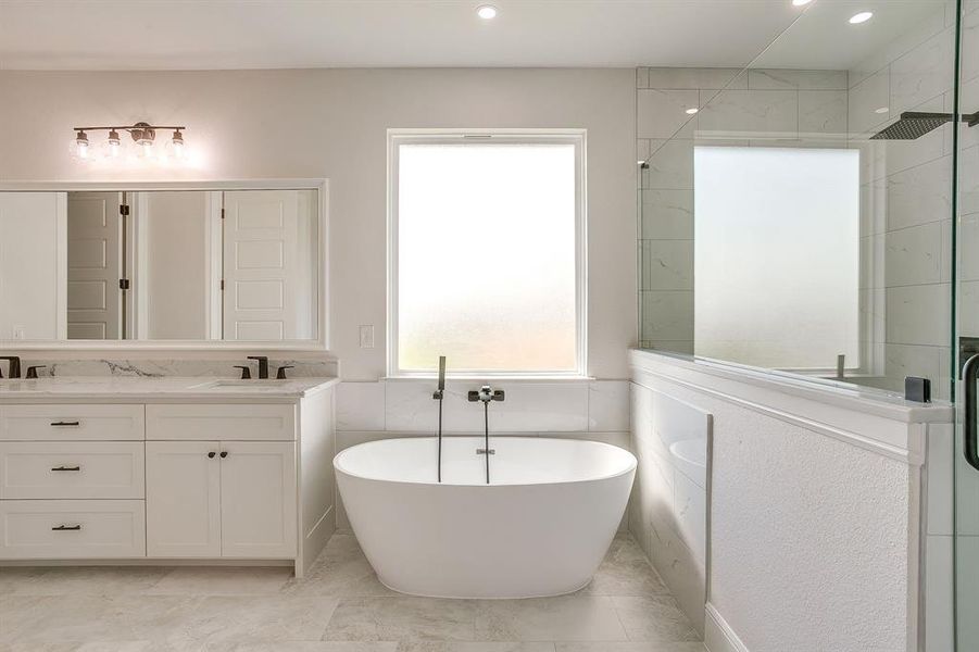 Furnished interior view inside a new home in , Godley (Image 14).