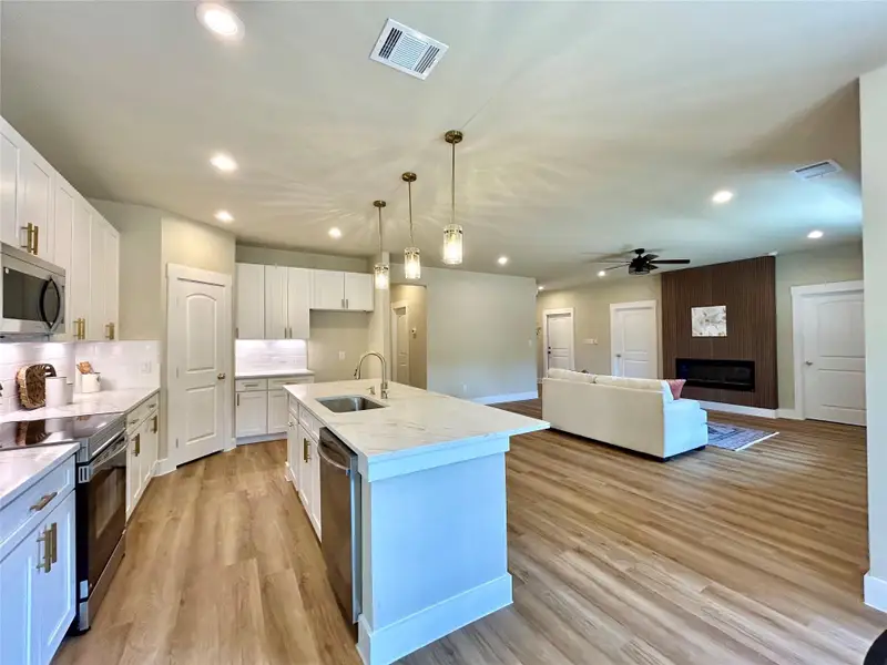 Furnished interior view inside a new home in , Bastrop (Image 8).