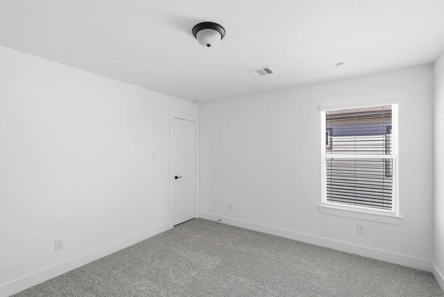 Spacious, unfurnished interior of a new home in Bridgeland, Cypress (Image 26). Spacious, unfurnished interior of a new home in Bridgeland, Cypress (Image 26).