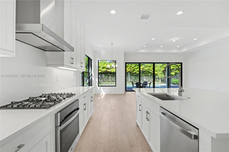 Furnished interior view inside a new home in Lotus Edge, Boca Raton (Image 11).
