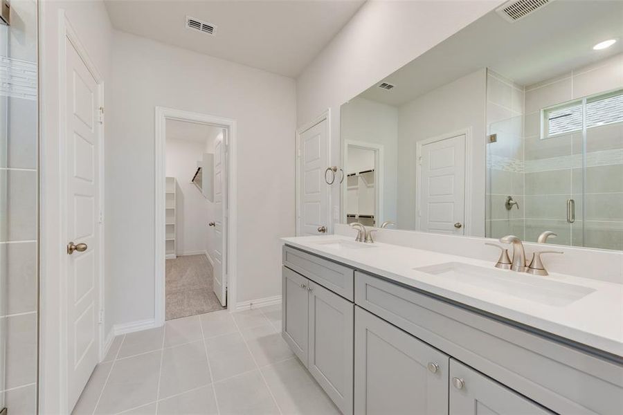 Furnished interior view inside a new home in Arbors at Legacy Hills, Celina (Image 4). Furnished interior view inside a new home in Arbors at Legacy Hills, Celina (Image 4).