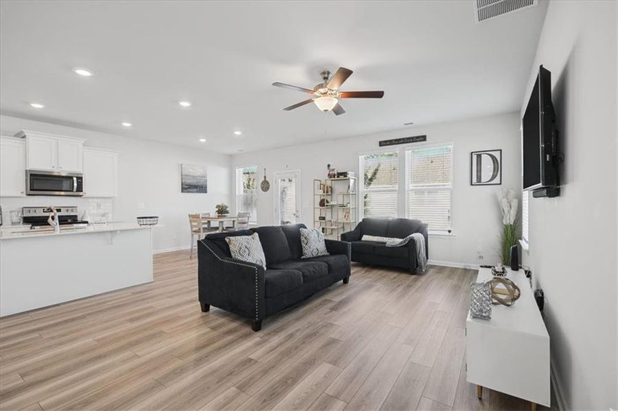 Furnished interior view inside a new home in , McDonough (Image 9).