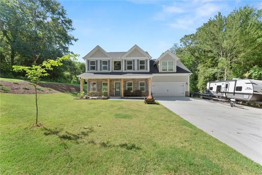 Front exterior of a new home in , Cornelia, GA, highlighting curb appeal (Image 24). Front exterior of a new home in , Cornelia, GA, highlighting curb appeal (Image 24).