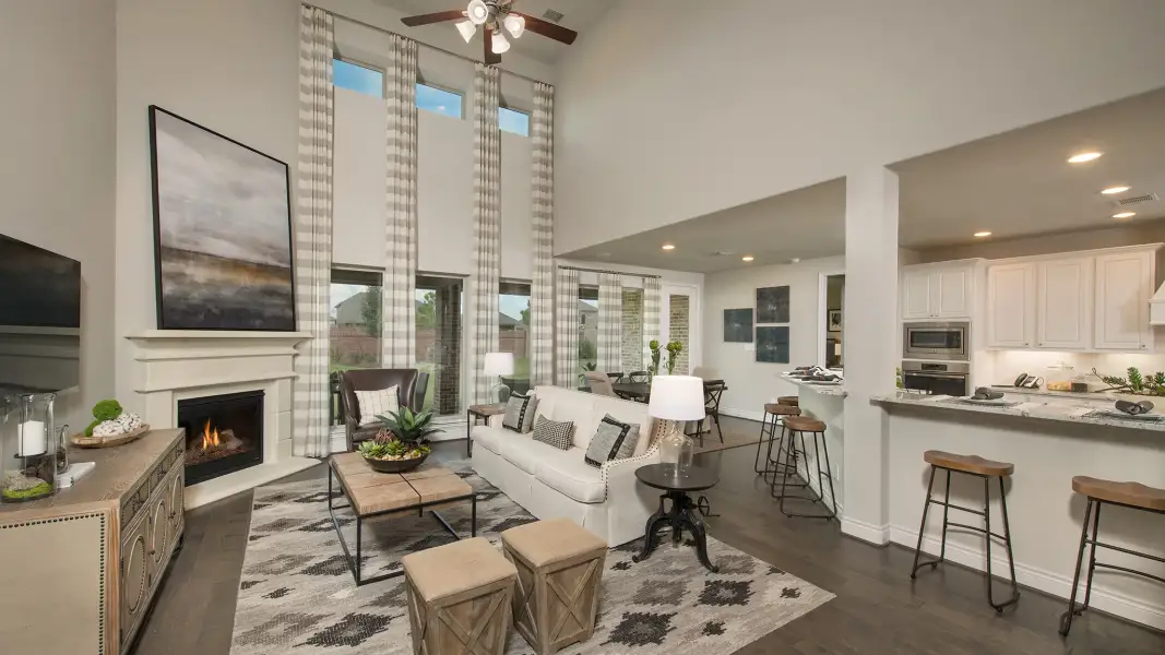 Furnished interior view inside a new home in Candela, Richmond (Image 12).