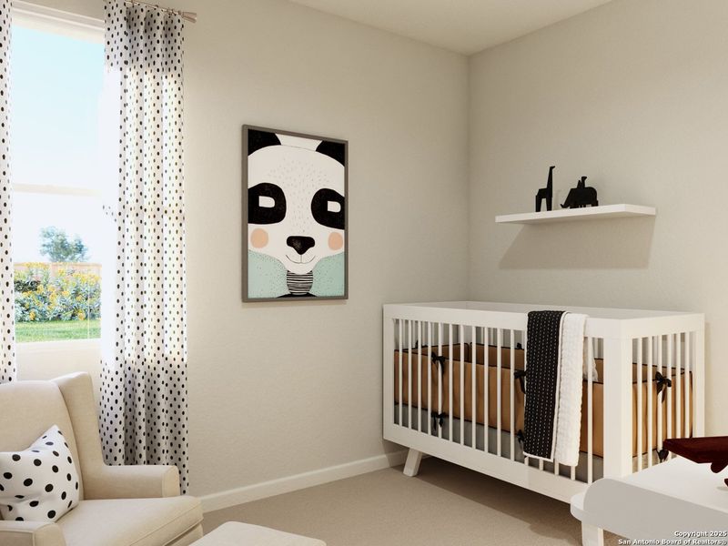 Furnished interior view inside a new home in Katzer Ranch, Converse (Image 20).