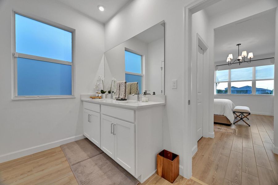 Furnished interior view inside a new home in Tradition - Cadence, Port St. Lucie (Image 44).