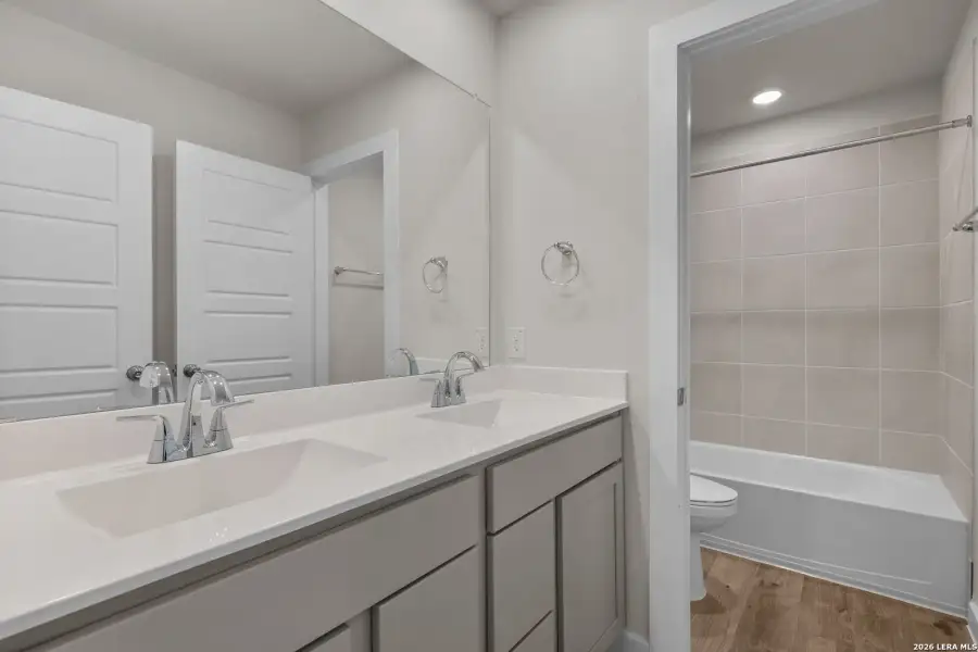 Furnished interior view inside a new home in Summerlin, San Antonio (Image 6).