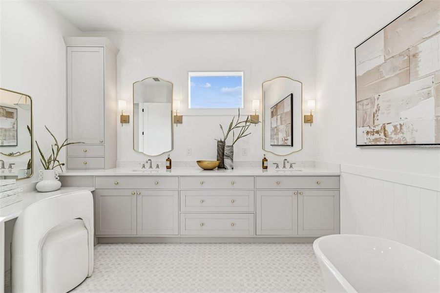 Furnished interior view inside a new home in , Tampa (Image 5).