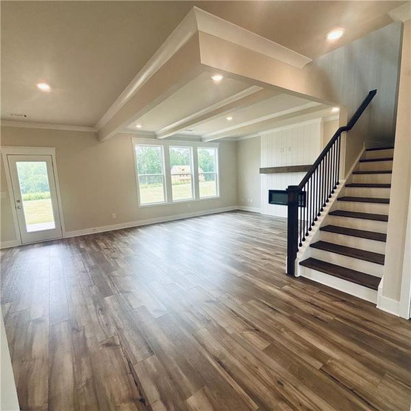 Spacious, unfurnished interior of a new home in Rosewood Lake Estates, Hoschton (Image 12). Spacious, unfurnished interior of a new home in Rosewood Lake Estates, Hoschton (Image 12).