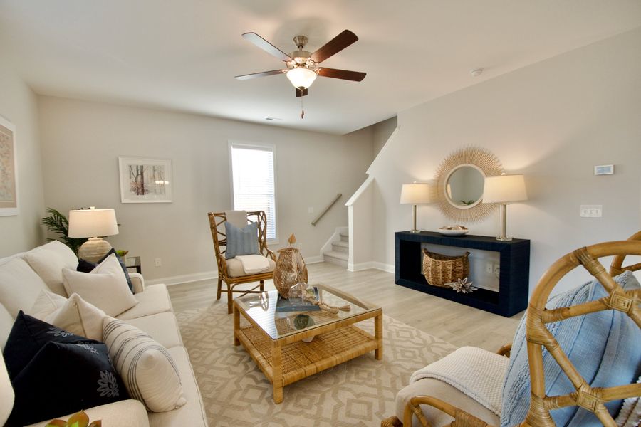 Furnished interior view inside a new home in Showcase Homes Burgaw & St. Helena, Burgaw (Image 5).