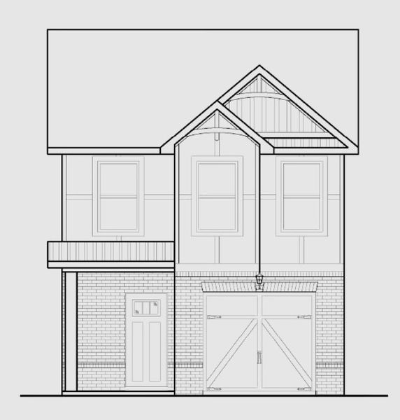 Exterior rendering of this home design in The Grove At Mundy Mill, Gainesville, GA (Image 4). Exterior rendering of this home design in The Grove At Mundy Mill, Gainesville, GA (Image 4).