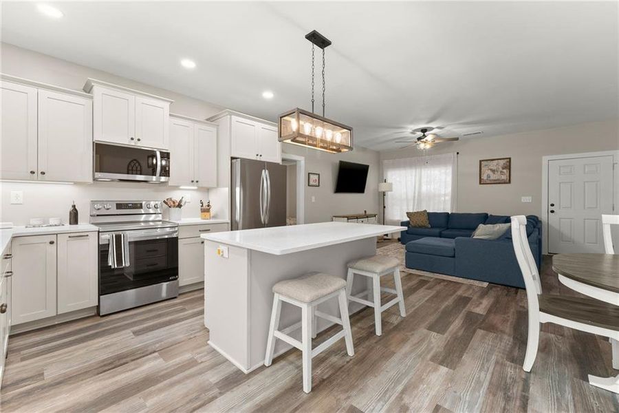 Furnished interior view inside a new home in , Cumming (Image 14). Furnished interior view inside a new home in , Cumming (Image 14).