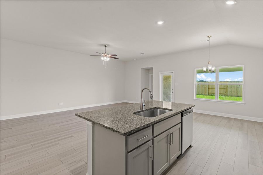 Furnished interior view inside a new home in River Ranch Trails, Dayton (Image 10). Furnished interior view inside a new home in River Ranch Trails, Dayton (Image 10).