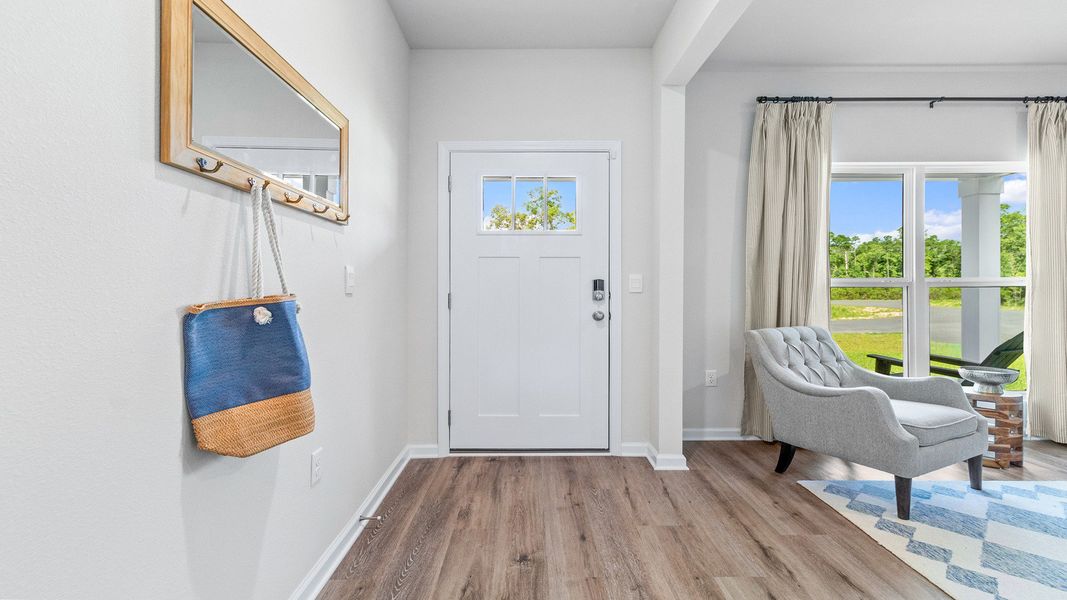 Furnished interior view inside a new home in Pine Dove Estates, Tallahassee (Image 3).