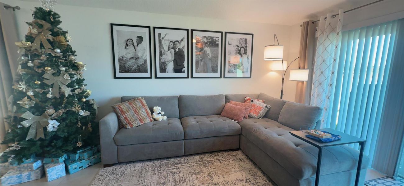 Furnished interior view inside a new home in , Palm Bay (Image 12). Furnished interior view inside a new home in , Palm Bay (Image 12).