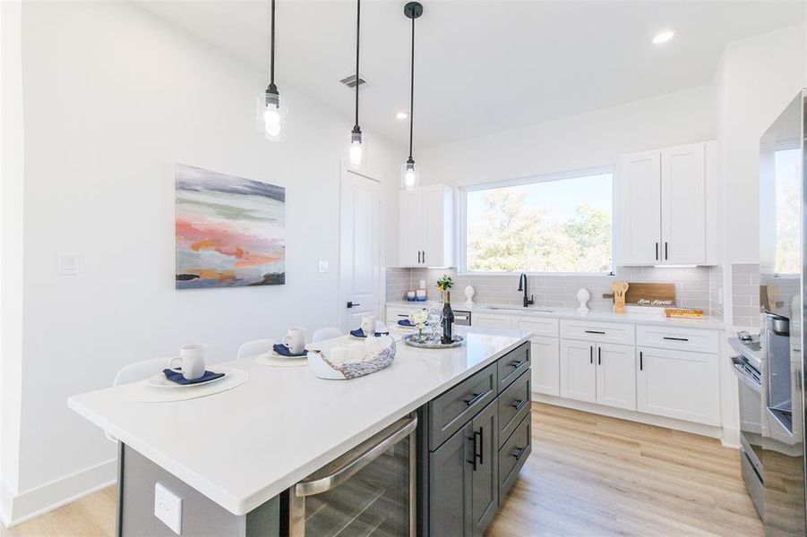 Furnished interior view inside a new home in , Houston (Image 13). Furnished interior view inside a new home in , Houston (Image 13).