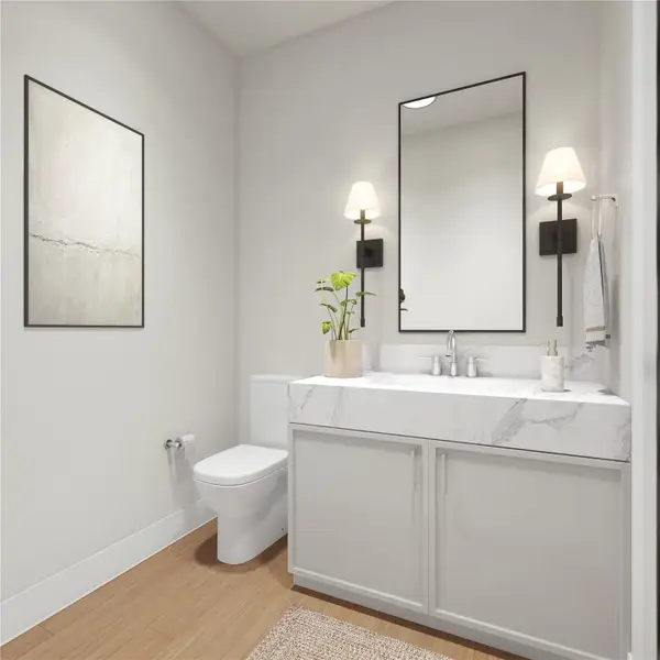 Half Bath. Half Bath.