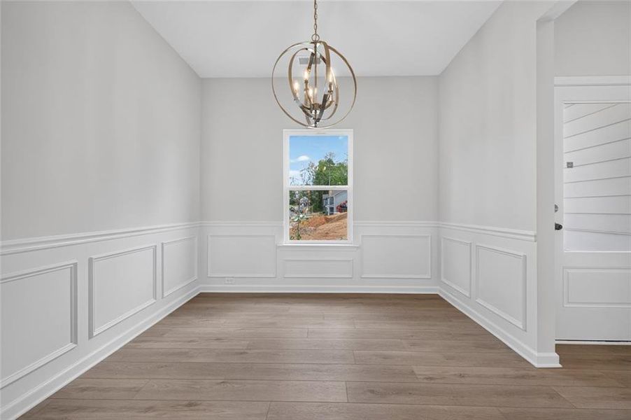 Spacious, unfurnished interior of a new home in Glen at Cave Springs, Douglasville (Image 12).