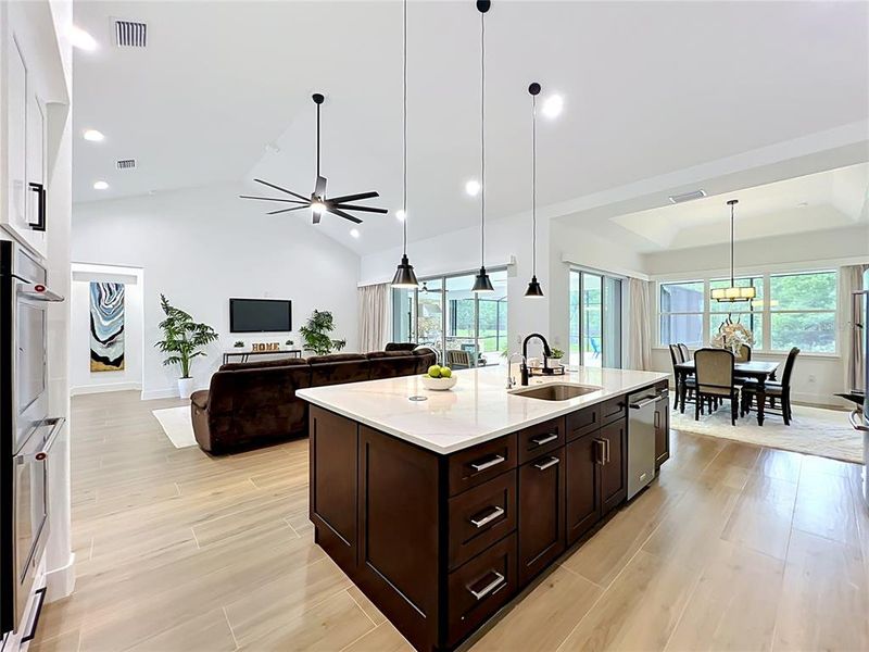 Furnished interior view inside a new home in , Orlando (Image 35).