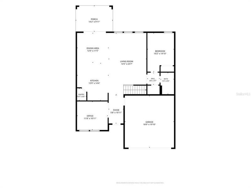 2D floor plan layout of this home in Silverstone North, Palmetto, FL (Image 6). 2D floor plan layout of this home in Silverstone North, Palmetto, FL (Image 6).
