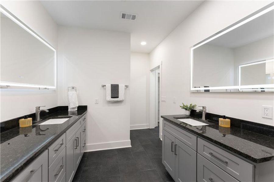 Furnished interior view inside a new home in , Gainesville (Image 38).