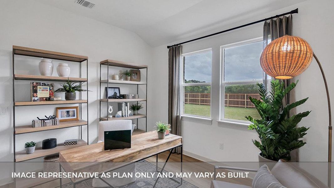 Furnished interior view inside a new home in Rosenbusch Ranch, Leander (Image 28). Furnished interior view inside a new home in Rosenbusch Ranch, Leander (Image 28).
