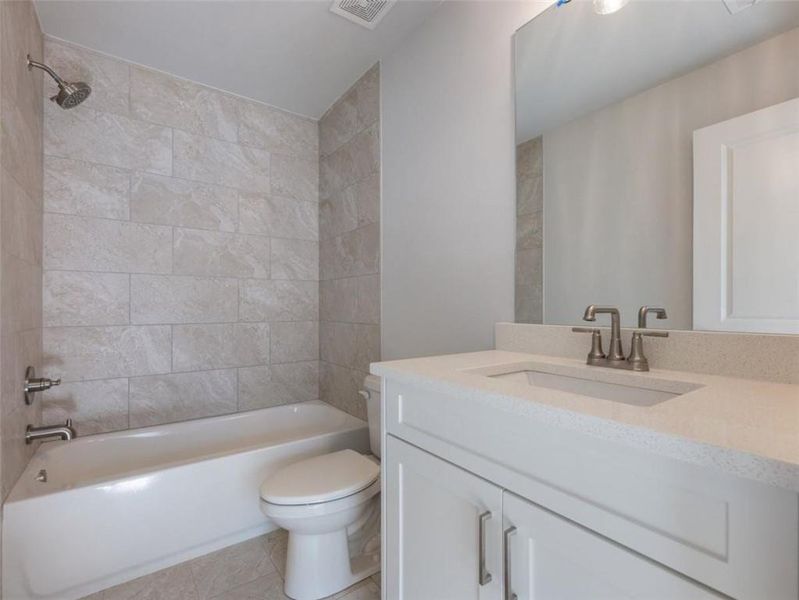 Furnished interior view inside a new home in , Buford (Image 11).