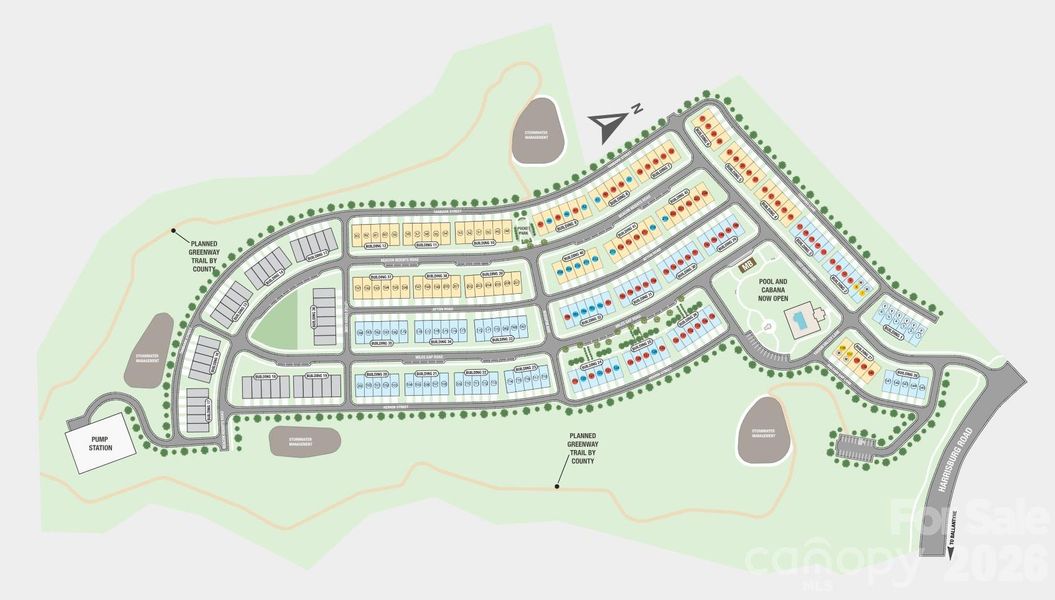 Ridge at Sugar Creek Site Map