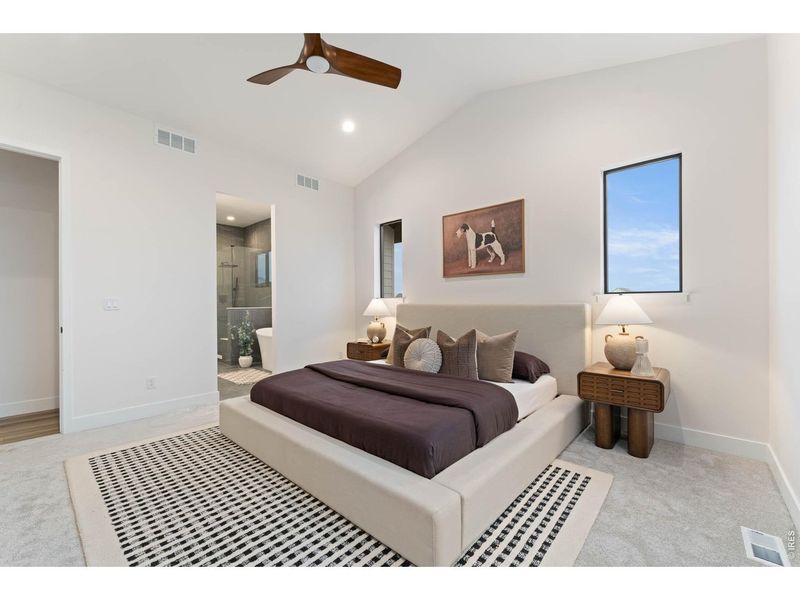 Furnished interior view inside a new home in , Windsor (Image 14). Furnished interior view inside a new home in , Windsor (Image 14).