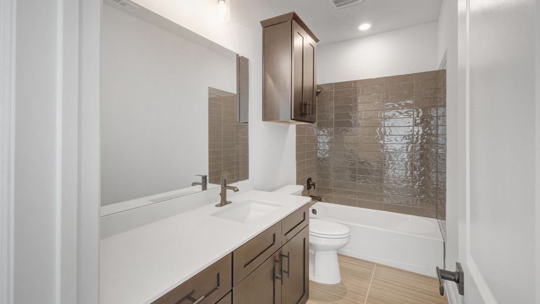 Representative furnished interior of a home built from the Shakespeare by D.R. Horton in Northside Place, Carrollton (Image 9). Representative furnished interior of a home built from the Shakespeare by D.R. Horton in Northside Place, Carrollton (Image 9).