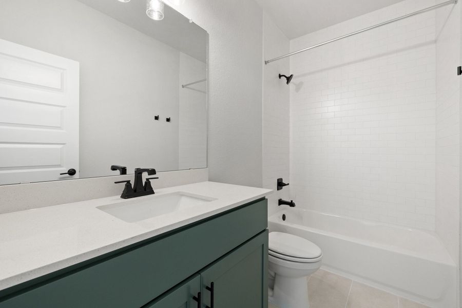 Furnished interior view inside a new home in Heritage, Dripping Springs (Image 21).