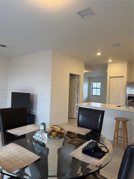 Furnished interior view inside a new home in , Miami (Image 10).