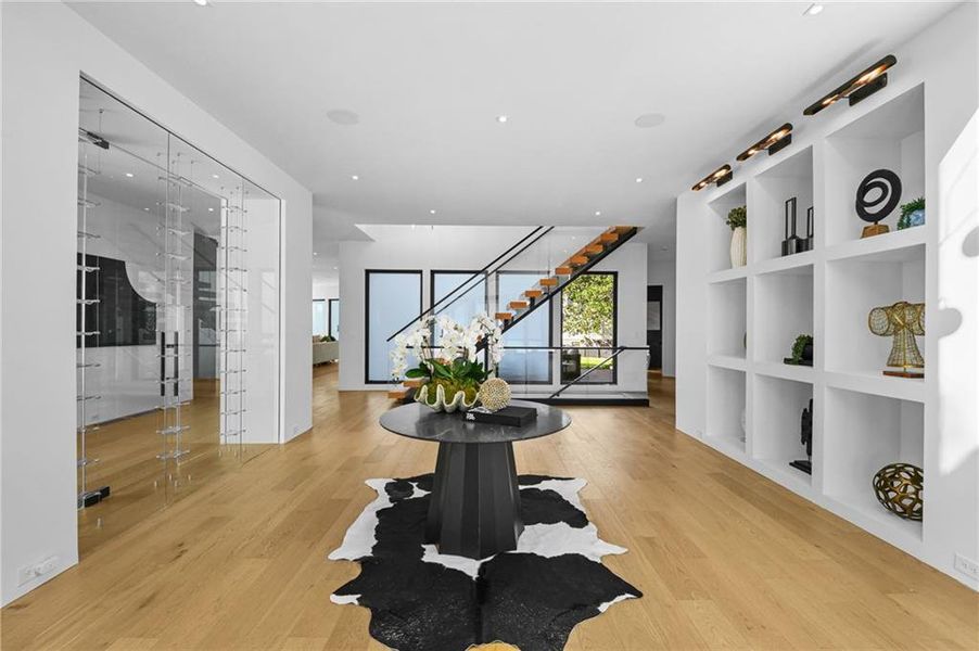 Furnished interior view inside a new home in , Atlanta (Image 44).