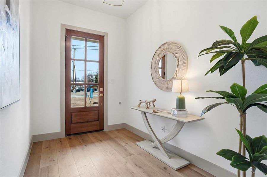 Furnished interior view inside a new home in , Roanoke (Image 7).