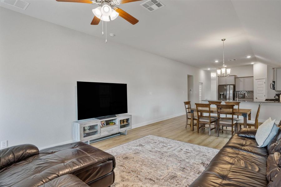 Furnished interior view inside a new home in Lago Mar, Galveston (Image 14).