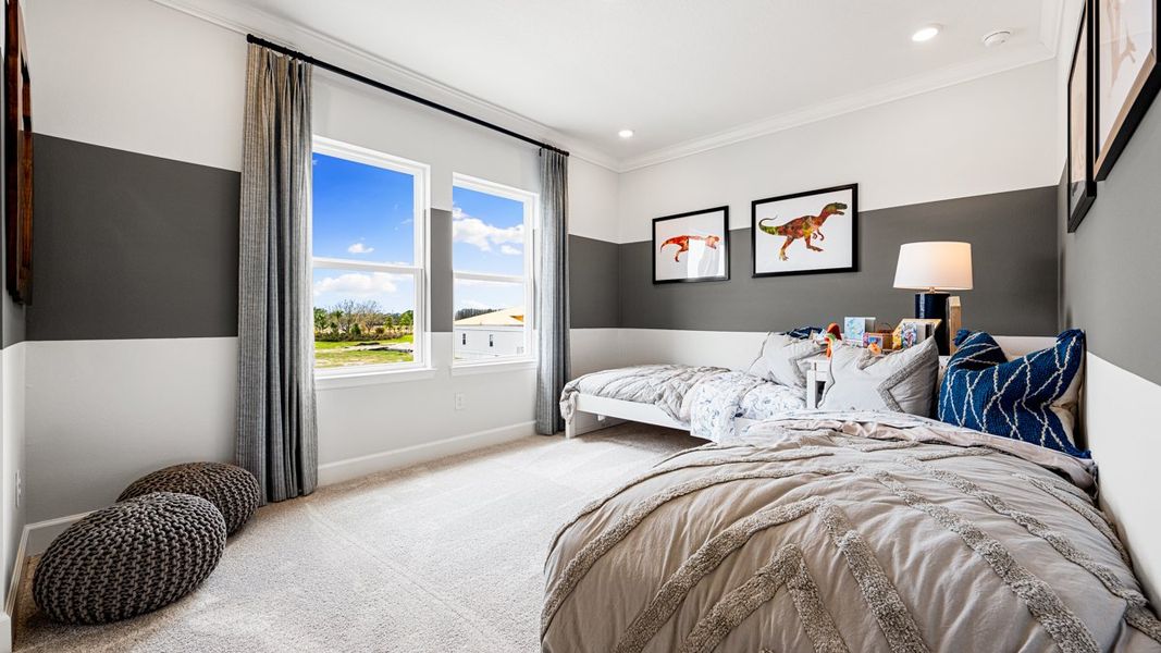 Representative furnished interior of a home built from the Bimini by Taylor Morrison in Victoria Lakes, Odessa (Image 15).