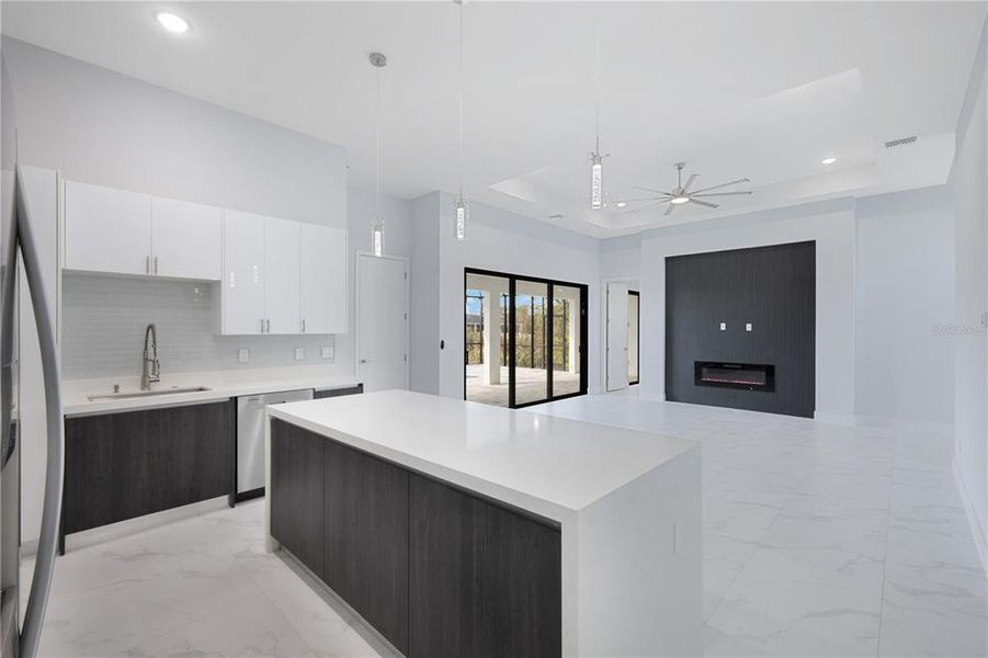 Furnished interior view inside a new home in , Port Charlotte (Image 12). Furnished interior view inside a new home in , Port Charlotte (Image 12).