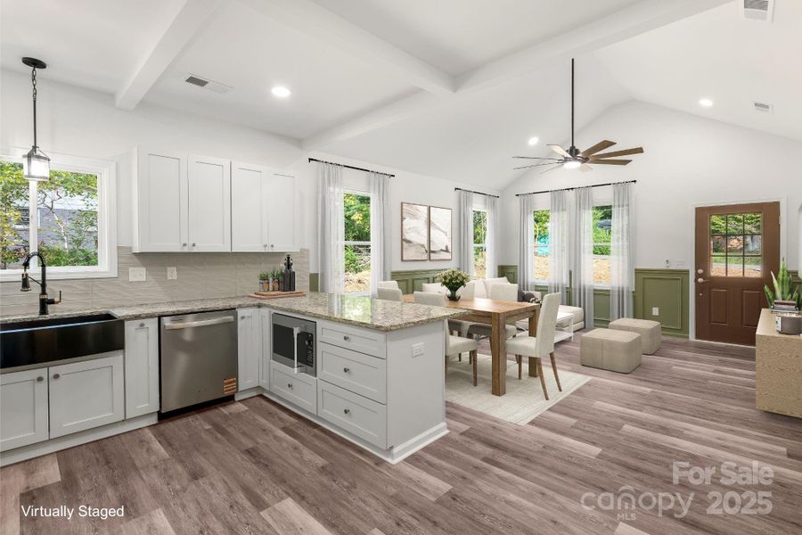 Furnished interior view inside a new home in , Shelby (Image 10).