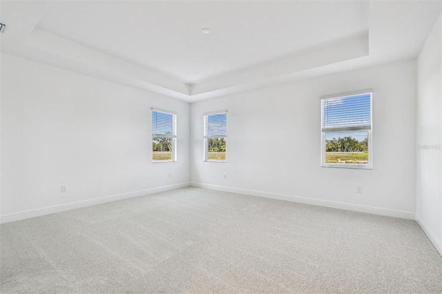 Spacious, unfurnished interior of a new home in Creeks Edge at Twin Rivers, Parrish (Image 36).