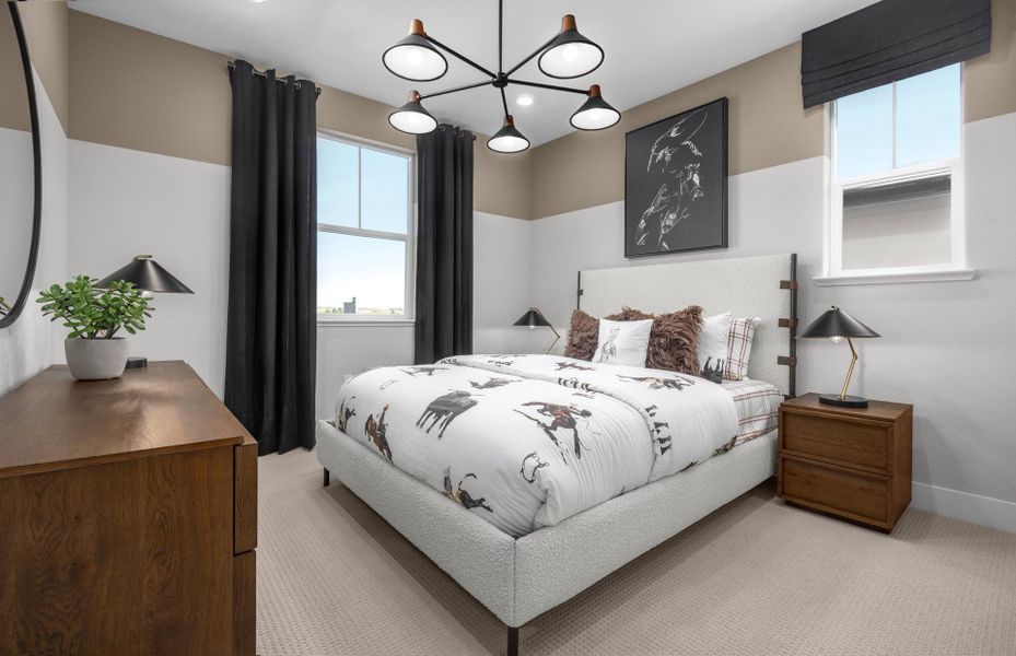 Representative furnished interior of a home built from the Newlyn by Pulte Homes in Bleckley Station, Ball Ground (Image 6).