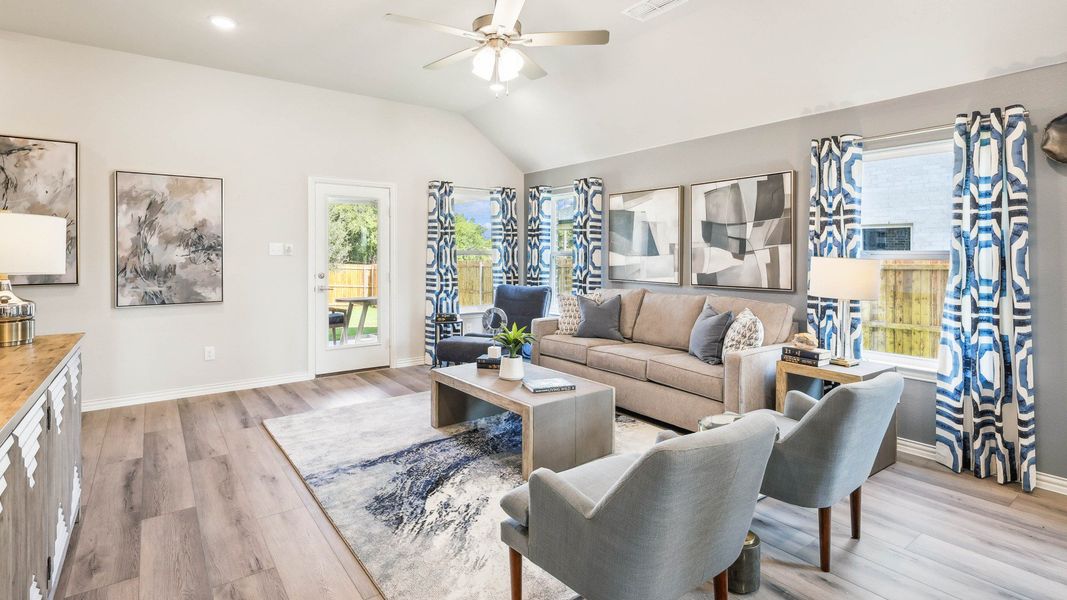 Representative Photo: Laurel Floor Plan Living Room Representative Photo: Laurel Floor Plan Living Room