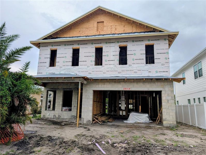 In-progress construction of a new home in , Tampa, FL (Image 14).