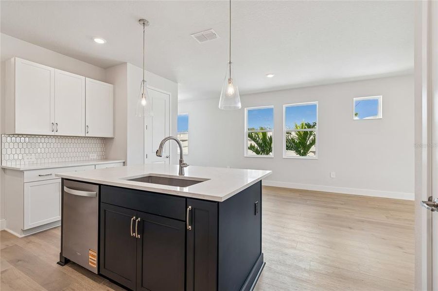 Furnished interior view inside a new home in Gracewater at Sarasota, Sarasota (Image 13).