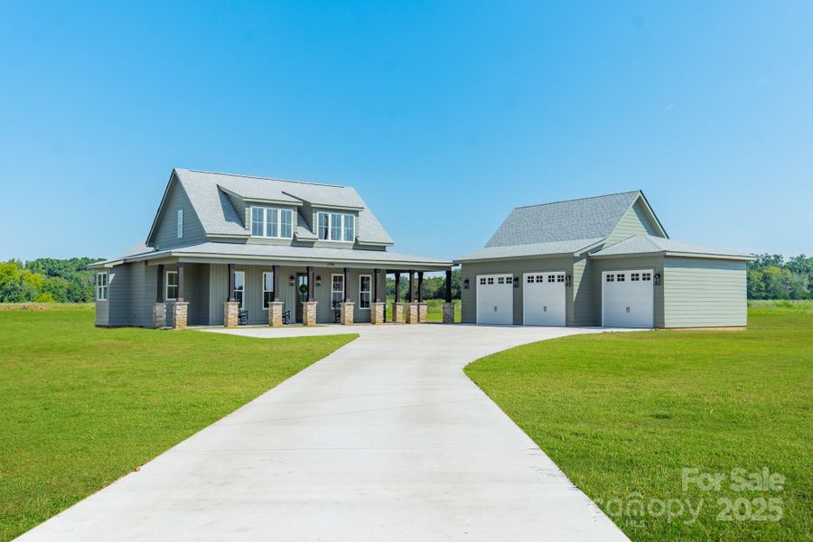 Front exterior of a new home in , Rock Hill, SC, highlighting curb appeal (Image 2).